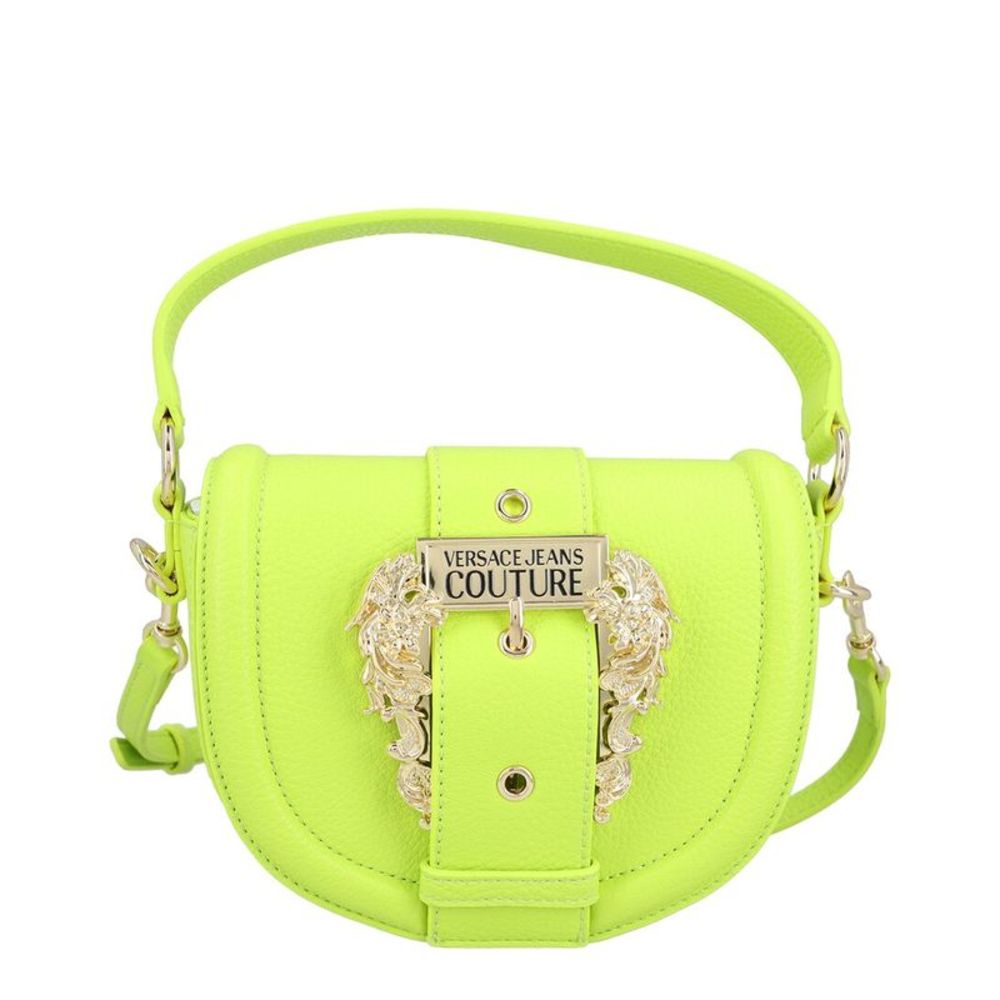 Versace Jeans Couture Neon Lime Shoulder Bag